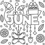 June Coloring Pages Kids Summer Colouring Illustration Calendar Vector Color Printable Sheets Mommas Cheery Thrifty Tips Thriftymommastips Book Ebook sketch template