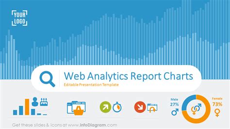 19 visual web analytics report templates for powerpoint