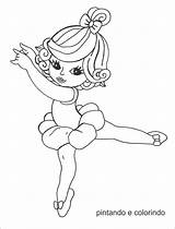 Bailarina Bailarinas Balé Passo Riscos Elegante Pintar Todaatual Sapatilhas Tudodesenhos sketch template