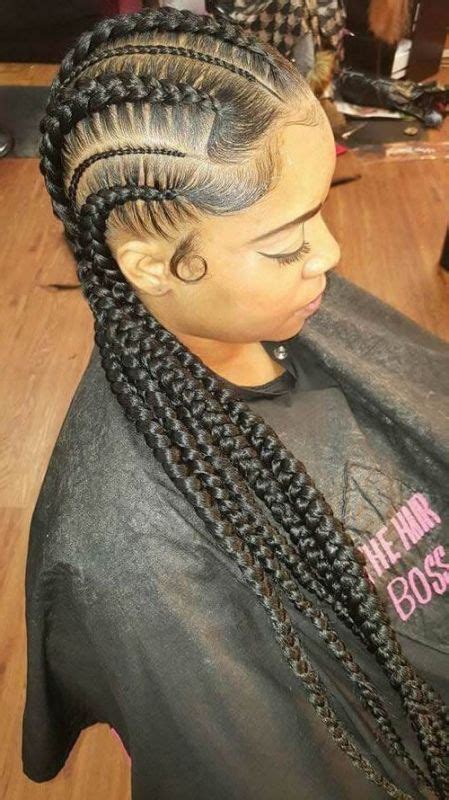 50 best black braided hairstyles for black women 2018 collection cruckers