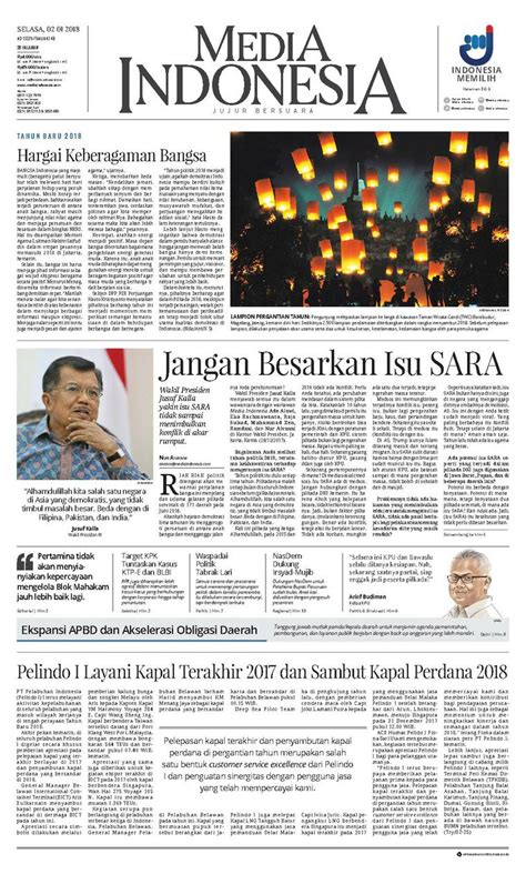 media indonesia newspaper  january  gramedia digital
