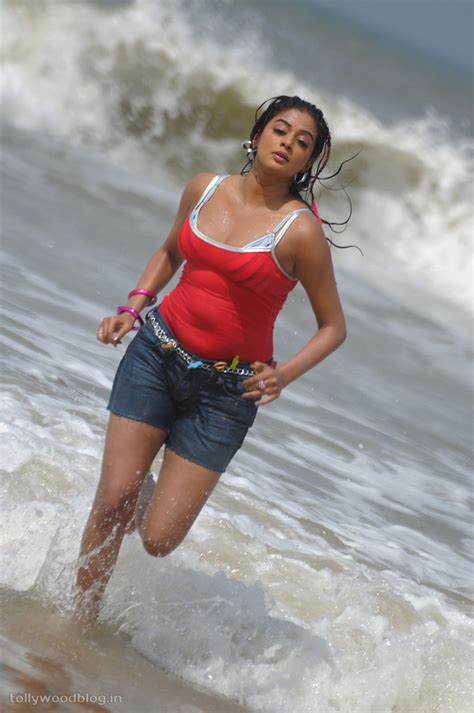 Latest Movies Gallery Priyamani Hot Wet Beach New Photo