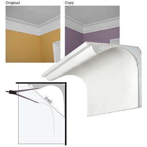 replicate  existing plaster crown molding profile moldings