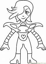 Undertale Mettaton Ex Coloring Overworld Pages Coloringpages101 sketch template