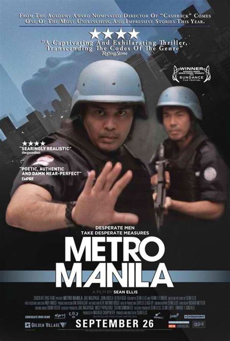 Metro Manila A Filipino Indie Film Like This Film