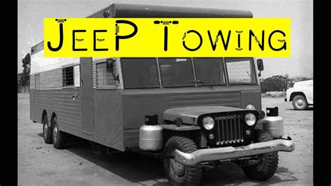 jeep towing proceedures  youtube