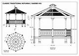 Gazebo Drawing Plans Construction Rotunda 2d Outdoor Drawings Details Designs Unique Building Classic Paintingvalley V1 3d Garden sketch template