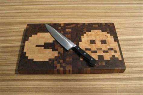 Nerdy Kitchen Necessities Pacman Cutting Board
