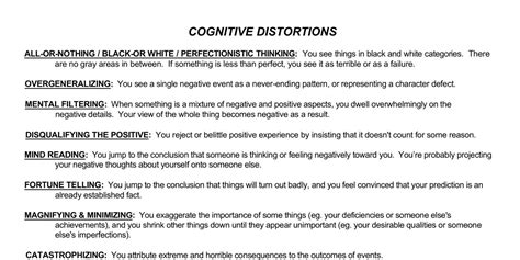 cognitive worksheets  adults  cognitive restructuring thoughts  trial worksheet
