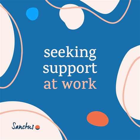 seeking support  work sanctus