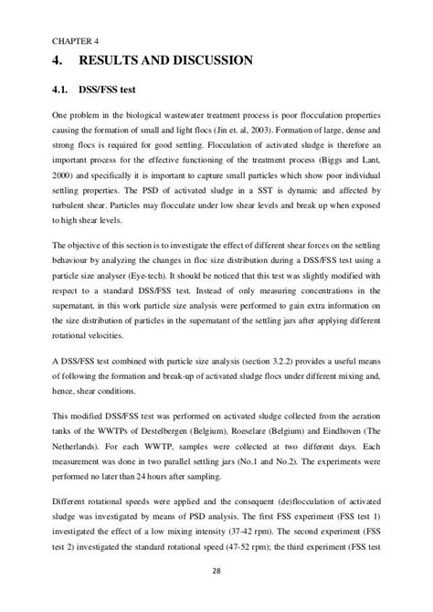 phd thesis results  discussion thesis writing   sciences