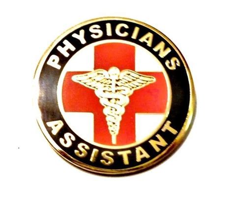 physicians assistant lapel pin medical tack cap pins