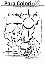 Catequista Catequistas Deus Amiguinhos sketch template