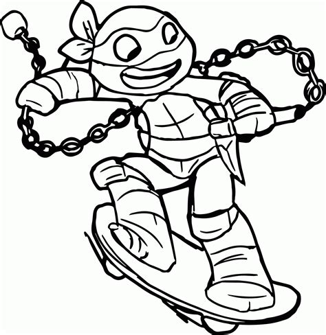 ninja turtle  coloring pages coloring home
