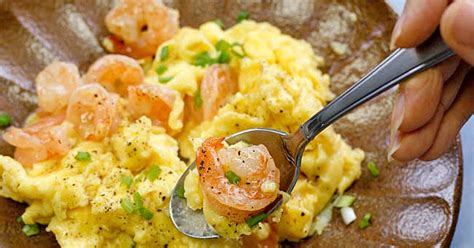 shrimp eggs breakfast recipes