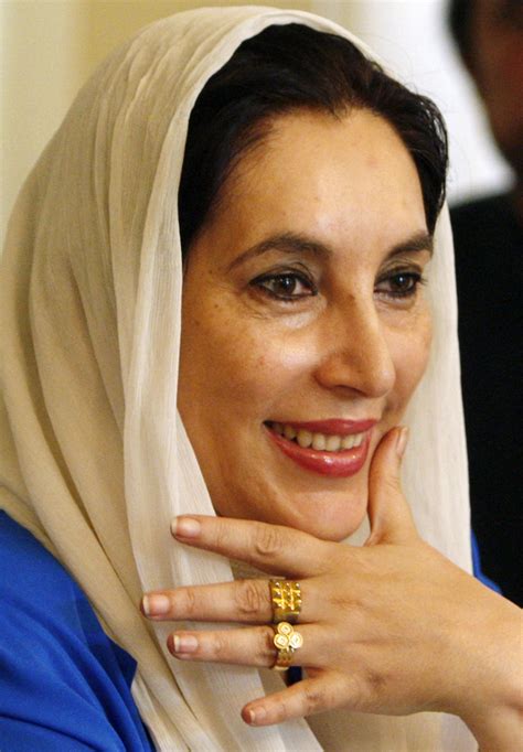 benazir bhutto  democratically elected female leader   muslim