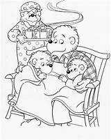 Bears Berenstain Pages Coloring Family Template Getdrawings sketch template