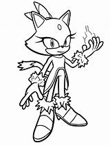 Blaze Cat Coloring Pages Printable Cool sketch template