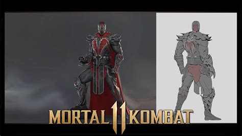 Mortal Kombat 11 Tutti I Concept Art Dei Dlc Youtube