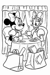 Minnie Daisy Duck Getcolorings Printable Getdrawings Kids sketch template