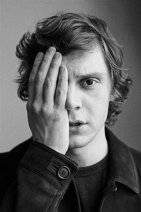 evan peters opens    role  pose photo  evan peters magazine pictures