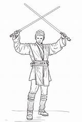 Coloring Wars Pages Skywalker Luke Clone Star Anakin Printable Usage Quick Worksheets Supercoloring Via sketch template