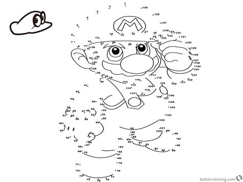 super mario odyssey coloring pages dot  dot  printable coloring