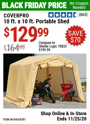 portable sheds portable shelter harbor freight coupon harbor freight tools outdoor gear