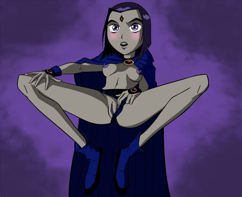 Teen Titans Raven Pinup By Mistermultiverse Hentai Foundry