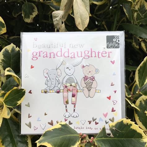 beautiful  granddaughter card