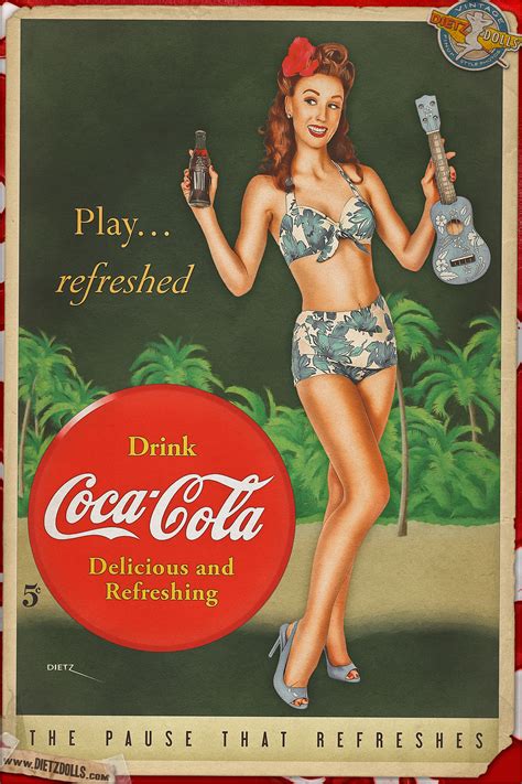 Pinups Coca Cola By Warbirdphotographer On Deviantart