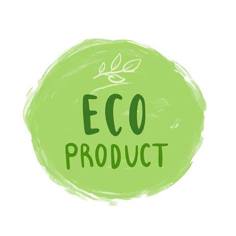 eco product typography vector  green   vectors clipart