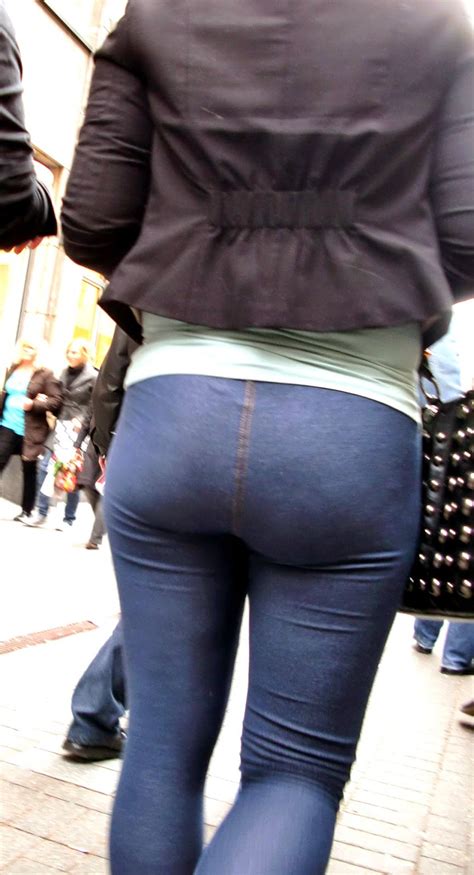 sexy girls on the street girls in jeans spandex and