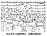 Ghostbusters Coloring Pages Printable Print Kids Color Book Ghost Sheets Adults Girl Busters Papercraft Logo Live Party Squadgoals Ultimate Movie sketch template