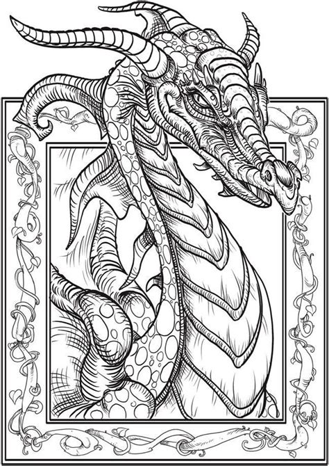 printable dragon coloring pages  adults baby dragon coloring