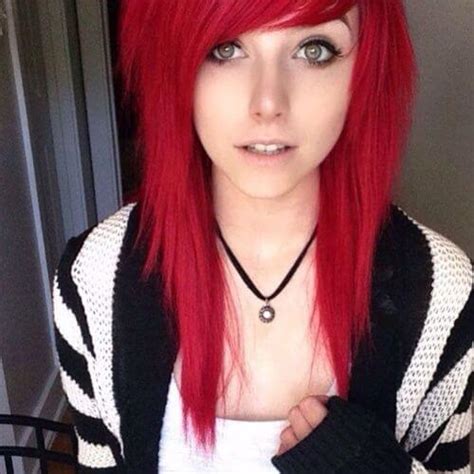 30 impressive long emo hairstyles for girls