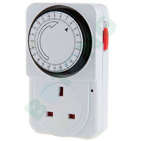 hour programmable timer switch mains wall home socket uk plug timer switch countdown timer