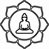 Buddhism Symbol Clipart Cliparts Easy Library sketch template