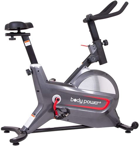 body power erg deluxe indoor cycle trainer  curve crank techno body flex sports