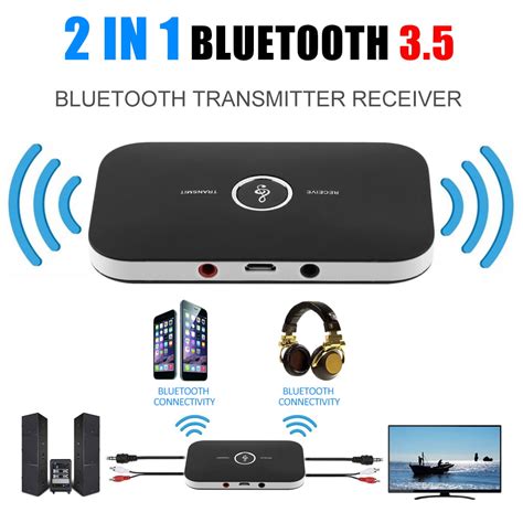 wireless stereo audio receiver  bluetooth transmitter receiver adapter  mobile