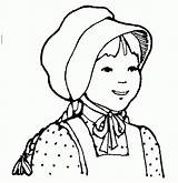 Pioneer Clipart Lds Clip Bonnet Girl Coloring Pioneers Woman Pages Mormon Little Cliparts House Drawing Teacher Primary Children Women People sketch template