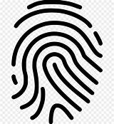 Fingerprint Clipground sketch template