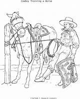 Coloring Pages Horse Cowboy Texas Western Color Book Adult West Sheets Getcolorings Wild Colorings Popular Old sketch template