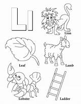 Coloring Letter Pages Book Alphabet sketch template