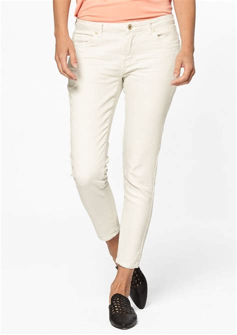 poppy off white cropped skinny jeans for women circle of trust