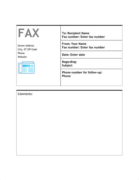 simplefax cover sheet koplora