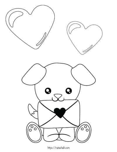 valentines day coloring pages  kids  artisan life