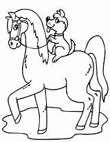Horse Printable sketch template