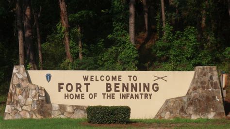 fort benning ga georgia  army bases history locations maps