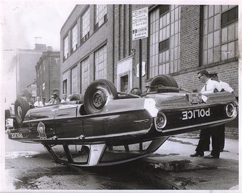 1964 ford custom baltimore police car accident police